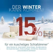 15% Winteraktion - der Winter kann kommen